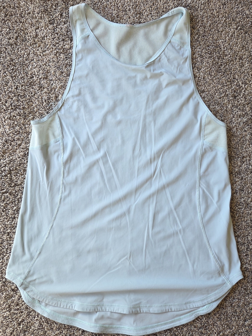 lululemon athletica Light Mint Green Racerback Tank
